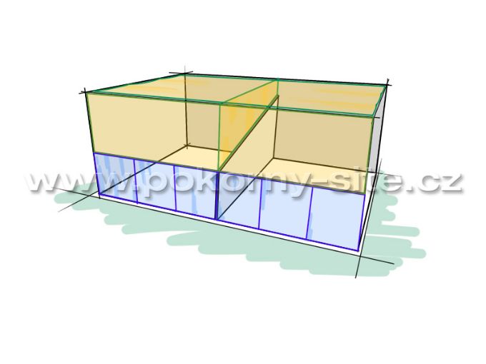 Bild von Ballfangnetz für Squash - PA 20/1,5 mm