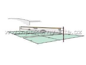 Bild von Volleyballnetz – MULTIFUNKTIONAL - Stärke 2 mm