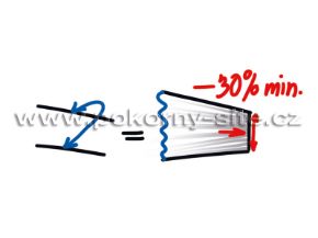 Bild von Zugnetz ohne Sack - leicht - Masche 15 mm 