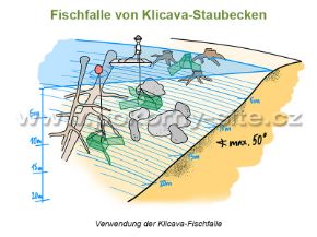 Bild von Fischfalle von Klicava-Staubecken, Masche 10 mm