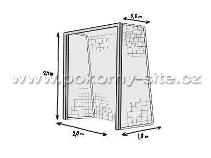 Bild von Handballtornetz CZECH - 3 mm stark