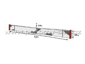 Bild von Tennisnetz ÖKONOM einfach 3 mm