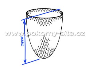 Bild von Stosshamen-Netz, lose, handgeknotet, Masche 30 mm