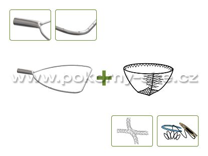 Bild von Brutsack - Komplet / gebohrt, gerade Tülle, D Form / maschinell, montiert