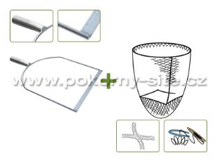 Bild von Stosshamen - Komplet / gebohrt, gerade Tülle, Metall / maschinell, montiert