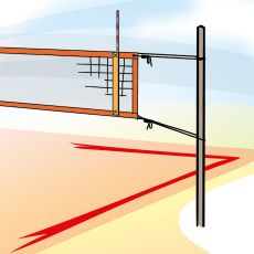 Bild für Kategorie Beachvolleyballnetze