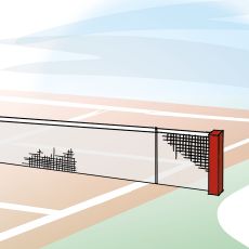 Zeige Produkte für Kategorie Tennisnetze Bild für Kategorie Tennisnetze